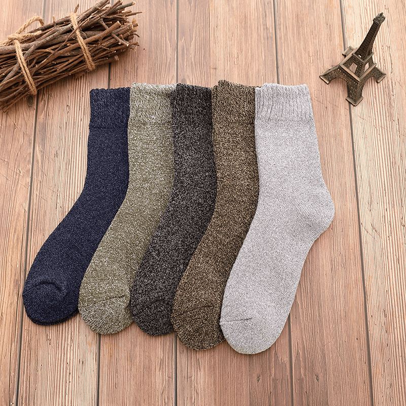 Winter Socks, Warm Men Socks, Thick Male Women Socks, Super Thicker Terry Socks Against Cold Snow image 6