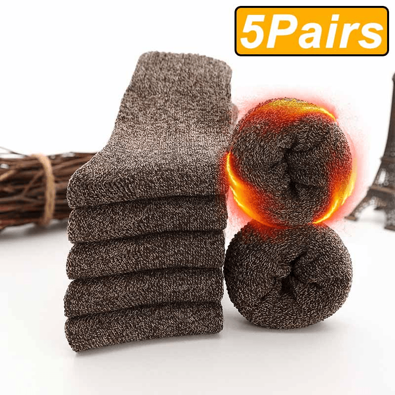 Winter Socks, Warm Men Socks, Thick Male Women Socks, Super Thicker Terry Socks Against Cold Snow image 8