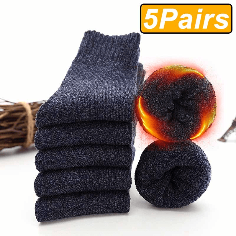 Winter Socks, Warm Men Socks, Thick Male Women Socks, Super Thicker Terry Socks Against Cold Snow image 10