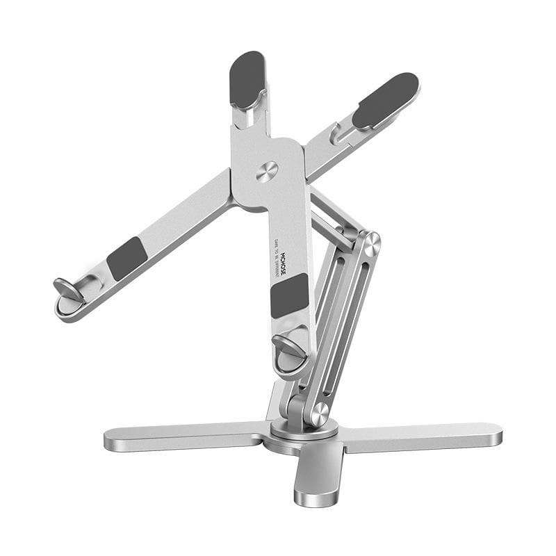 Portable X Type Bracket for Laptop, Foldable Laptop Stand, Adjustable Aluminum Alloy image 9