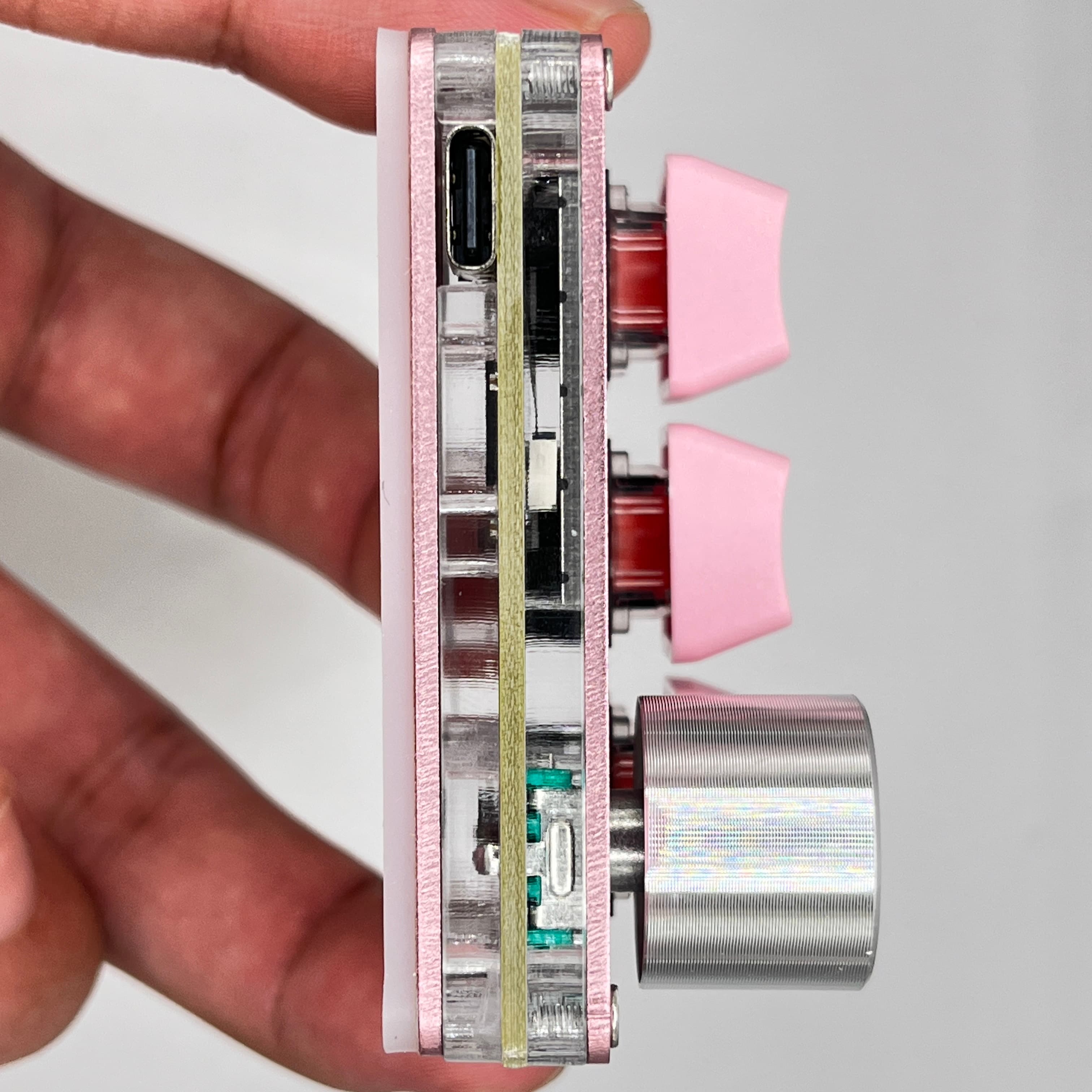 SayoDevice OSU, O3C Rapid Trigger, Magnetic Pink Switches, Hall Switches, Keyboard With Knob, Screen Copy Paste Shortcut image 6
