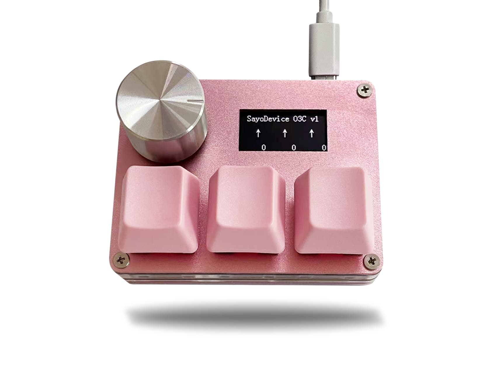 SayoDevice OSU, O3C Rapid Trigger, Magnetic Pink Switches, Hall Switches, Keyboard With Knob, Screen Copy Paste Shortcut image 9