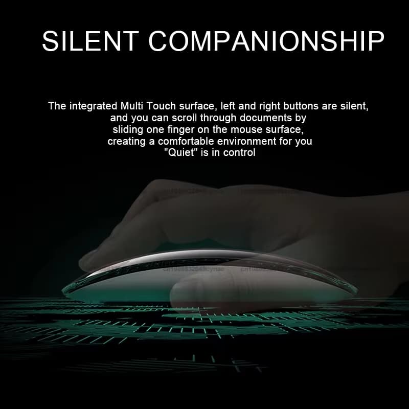 Magic Wireless Mouse Original Official For Apple, Bluetooth Multi-Touch Mouse For Macbook Pro Air Mini Laptop Tablet image 3