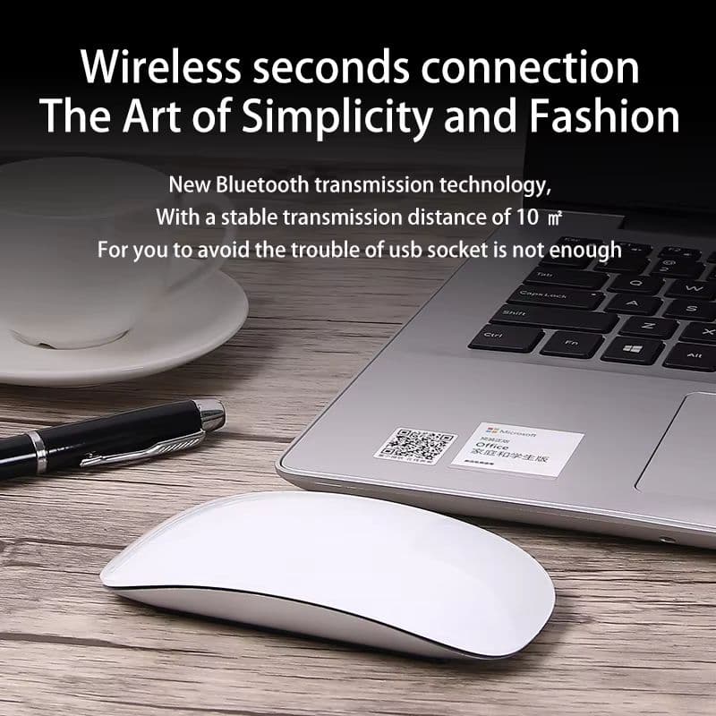 Magic Wireless Mouse Original Official For Apple, Bluetooth Multi-Touch Mouse For Macbook Pro Air Mini Laptop Tablet image 4