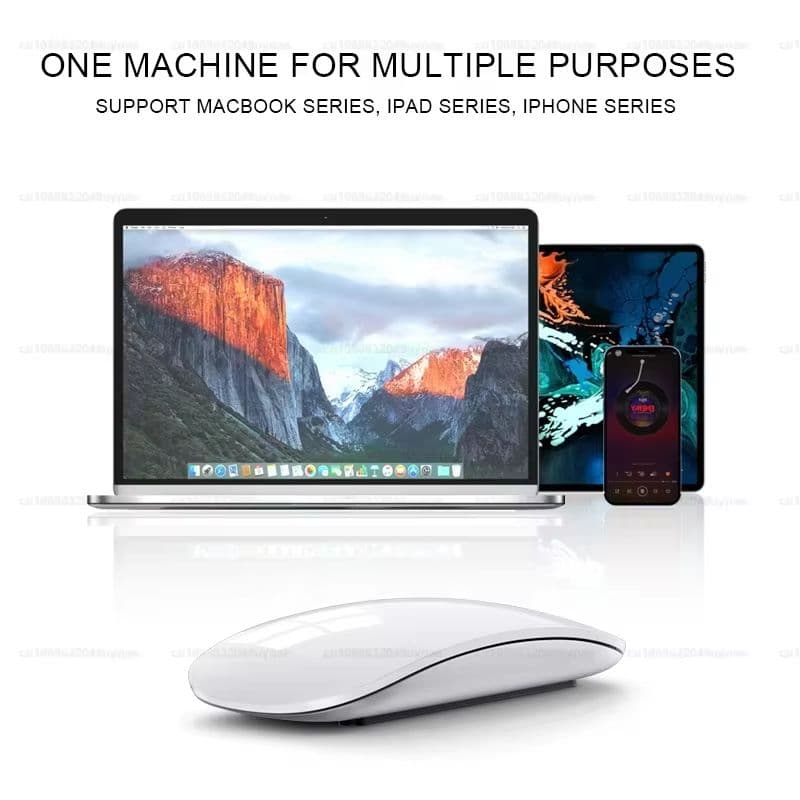 Magic Wireless Mouse Original Official For Apple, Bluetooth Multi-Touch Mouse For Macbook Pro Air Mini Laptop Tablet image 5