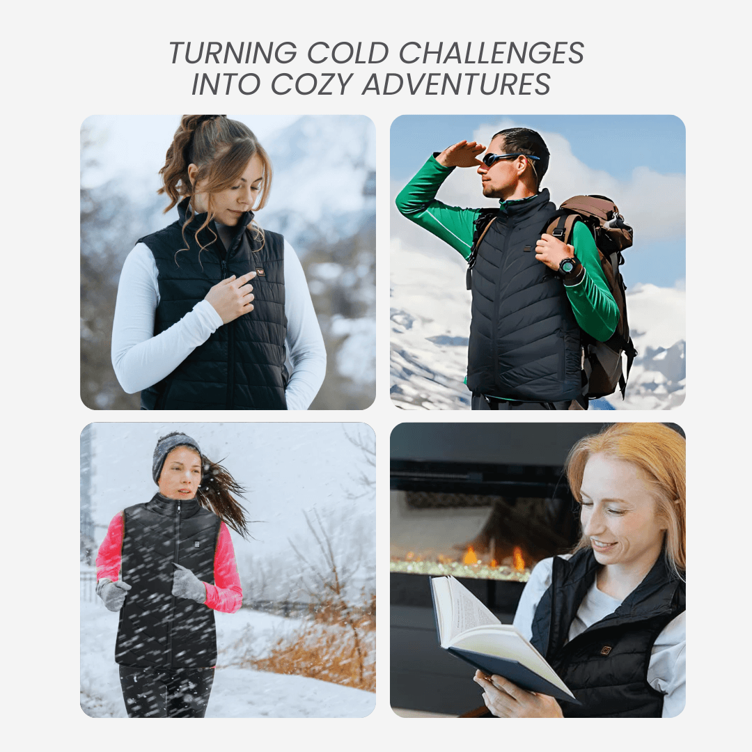 Tech Heated Unisex Vest with 3 Heat Levels & Quick Warm-Up image 3
