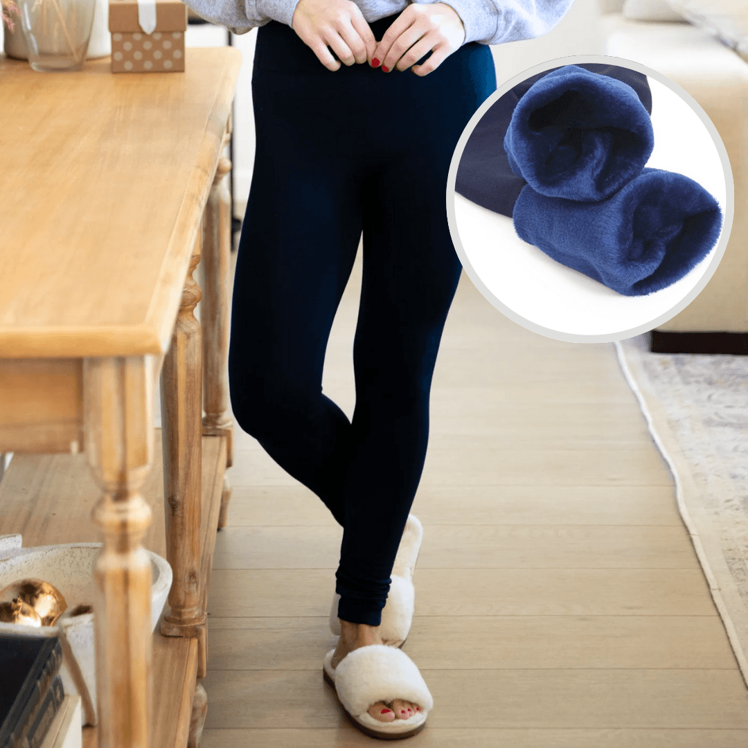 Cozy Faux Fur Leggings image 5