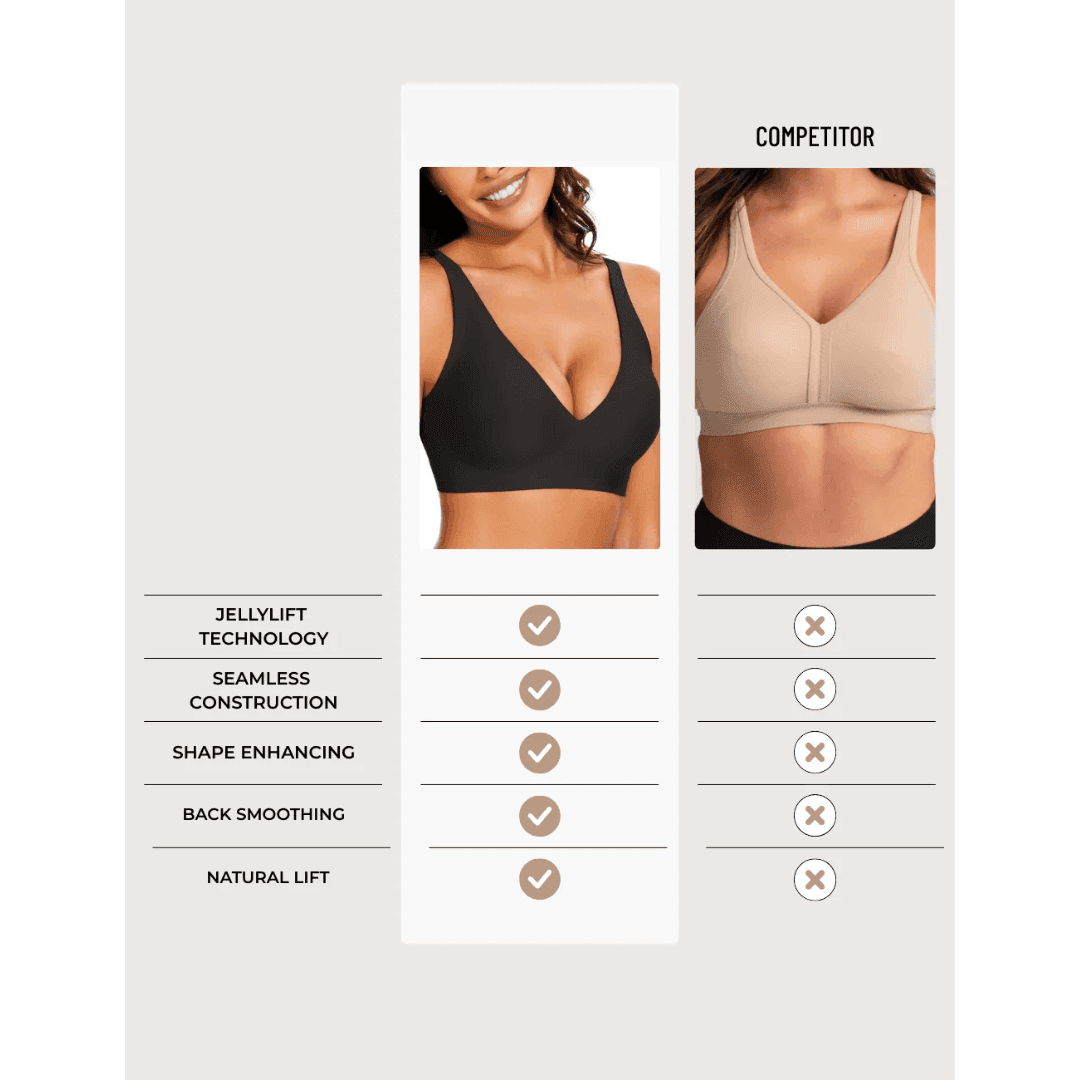 Seamless Push Up Jelly Bra image 5