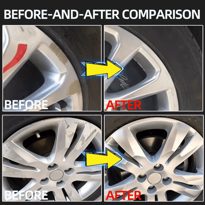 Car Hub Repair Kit, Deep Graphene Coating to Eliminate Scratches, Rust & Discoloration, Alloy Wheel Restoration image 4