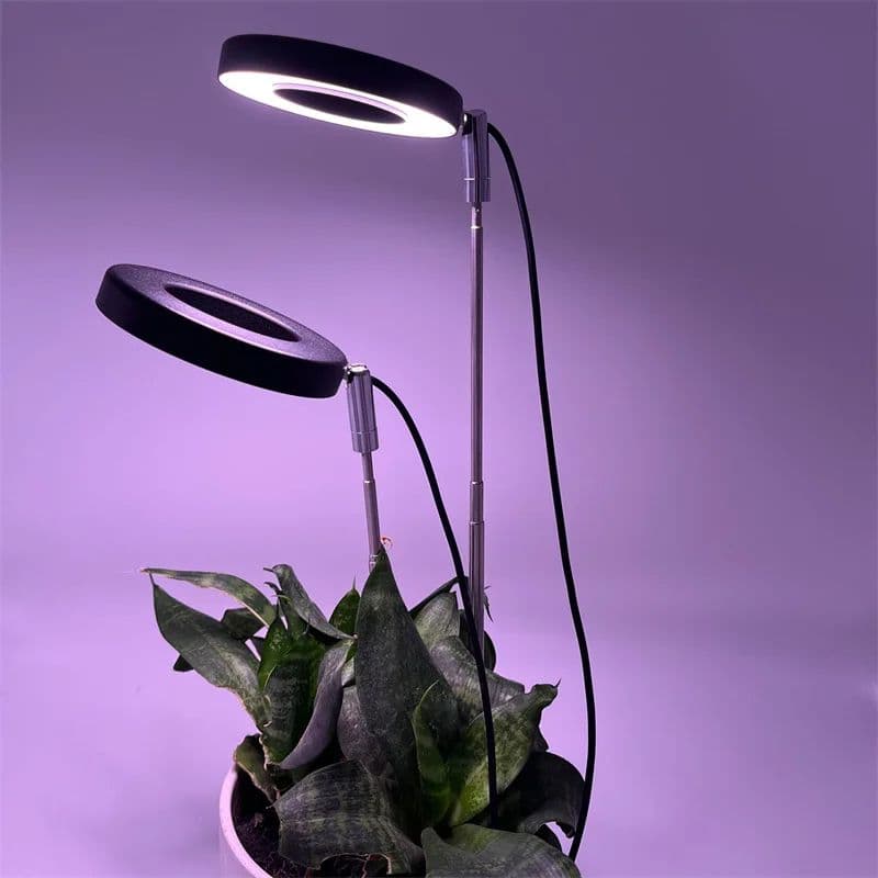 Plant Grow Light LED Growing Lamp, Full Spectrum, Height Adjustable, Auto Timer, Indoor Plant Light Solution image 4