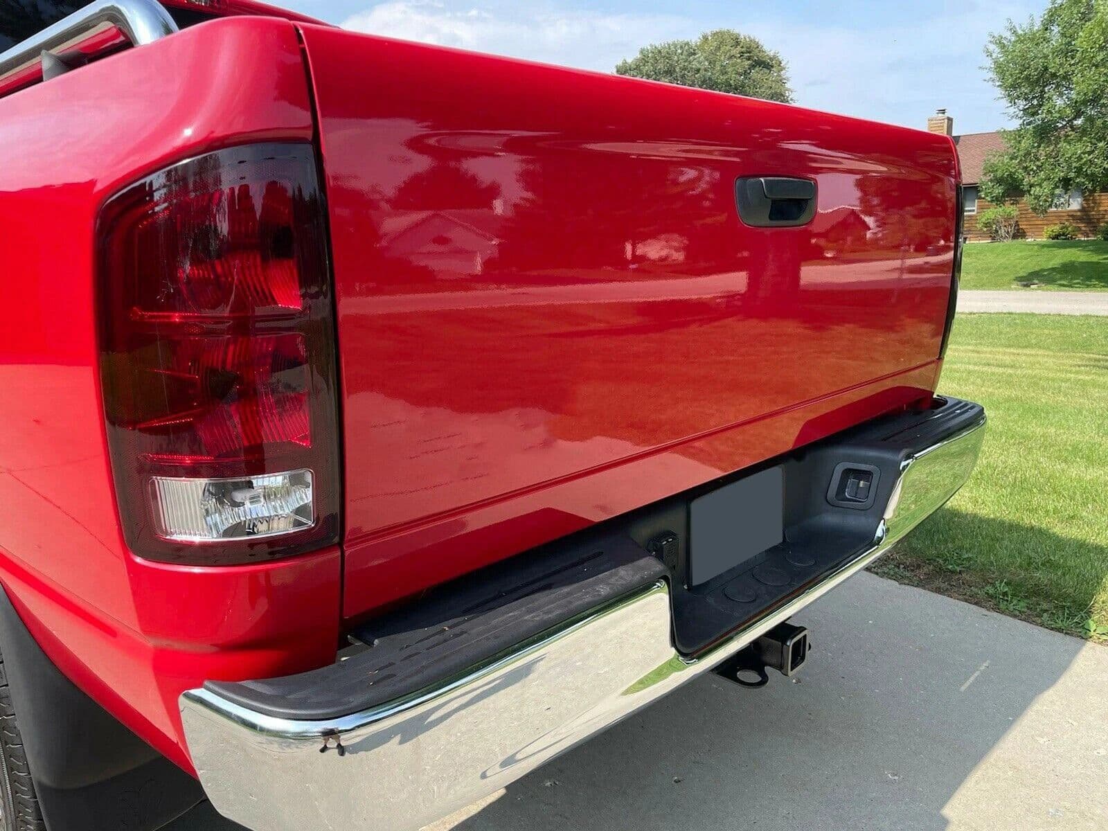04-08 Dodge RAM 1500 2500 3500 HD Chrome Rear Step Bumper Assembly Heavy-Duty Steel Replacement image 4