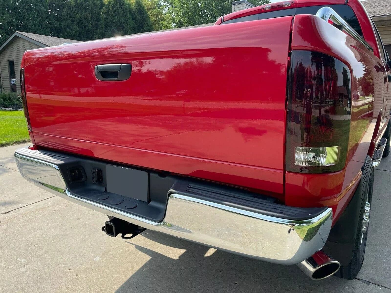 04-08 Dodge RAM 1500 2500 3500 HD Chrome Rear Step Bumper Assembly Heavy-Duty Steel Replacement image 5