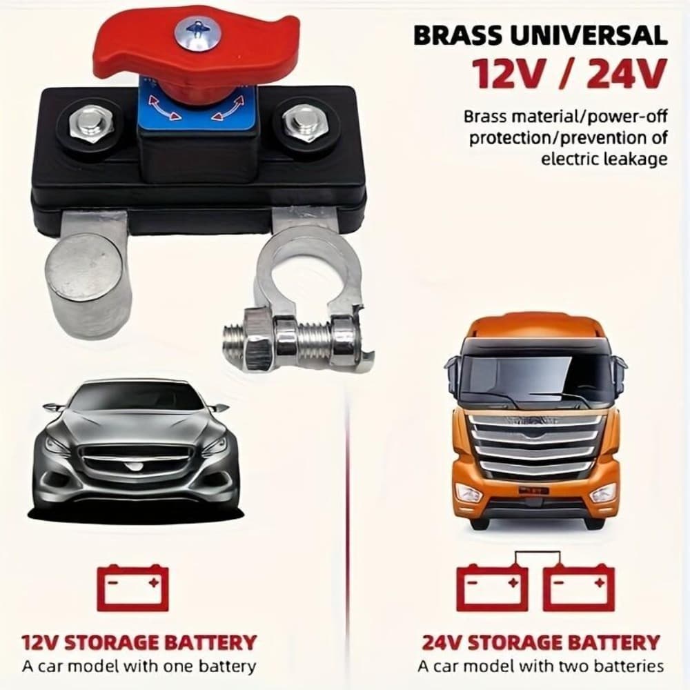 High-Performance Car Battery Cut Off Switch – Reliable Isolator Cut-off for Power Terminal Safety image 6