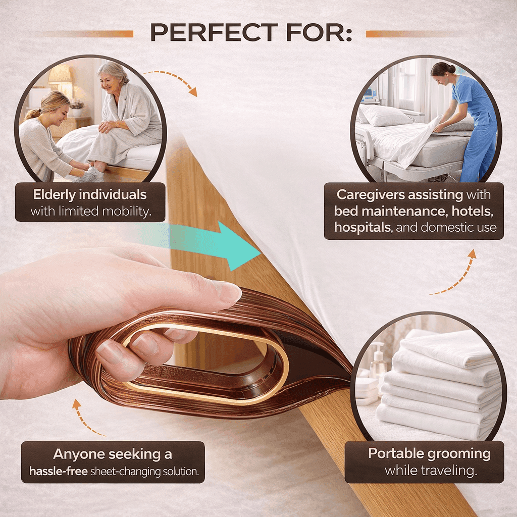Portable Mattress Lifter Ergonomic Bed Aid for Easy Sheet Changing image 2