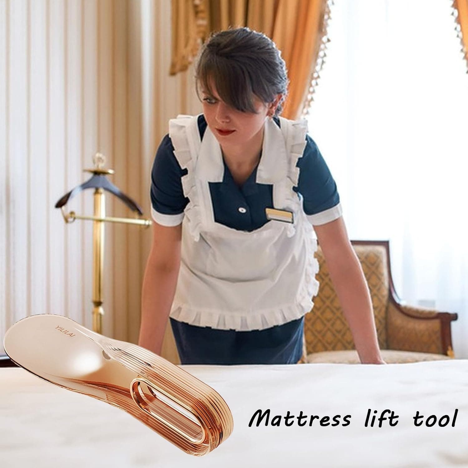 Portable Mattress Lifter Ergonomic Bed Aid for Easy Sheet Changing image 3