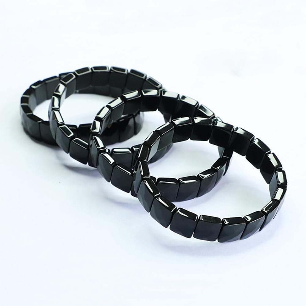 Hematite Bracelet for Men, Restore Confidence and Mental Clarity, Support T-Levels image 5