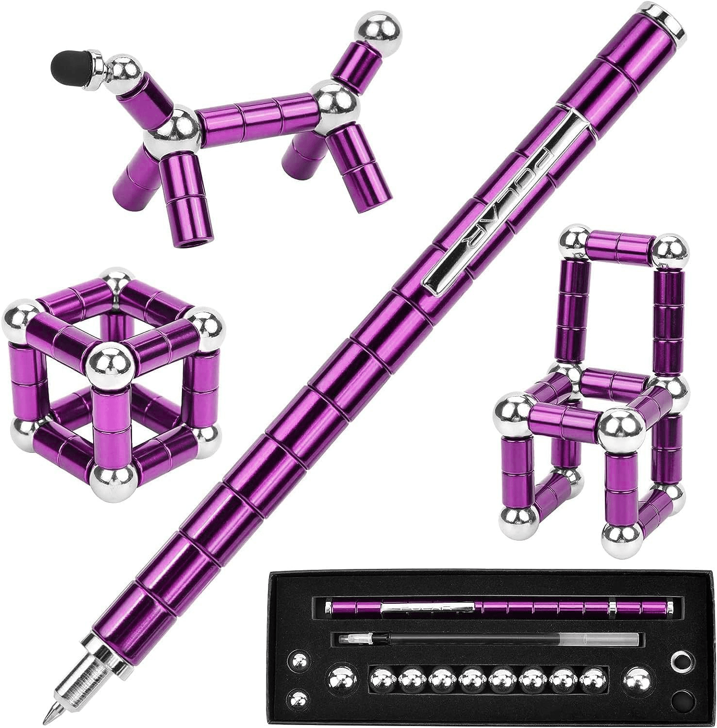 Magnetic Pen for Fidgeting Multifunctional Novel Pen for Decompression & Stress Relief image 10