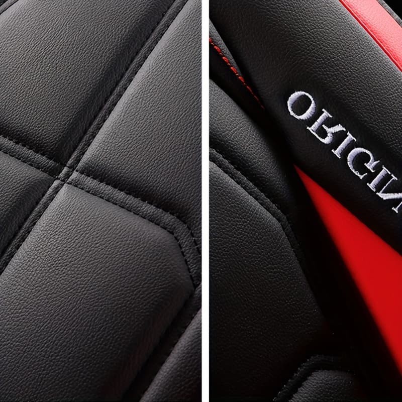 All Season Universal Pad, Full Leather Car Seat Cushion, Driver or Passenger Seat Cover image 6