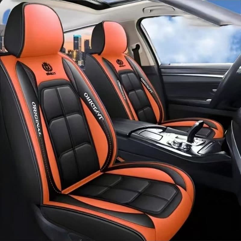 All Season Universal Pad, Full Leather Car Seat Cushion, Driver or Passenger Seat Cover image 12