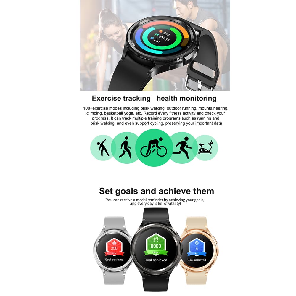 Premium AMOLED GPS Fitness Watch for Men Smartwatch for Everyday Performance image 5