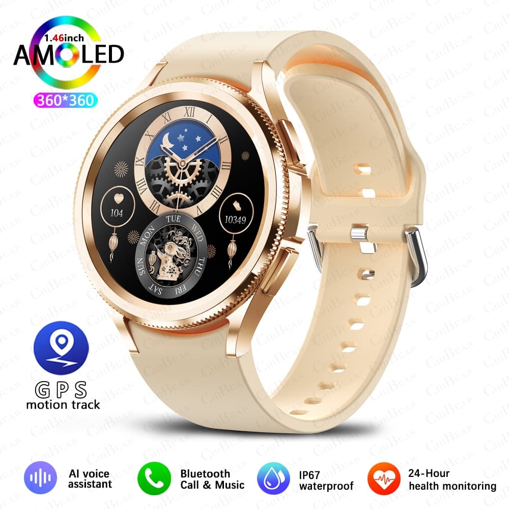 Premium AMOLED GPS Fitness Watch for Men Smartwatch for Everyday Performance image 11