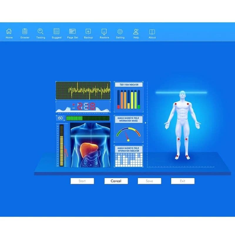 Quantum Magnetic Resonance Body Analyzer with 54 Health Reports image 5