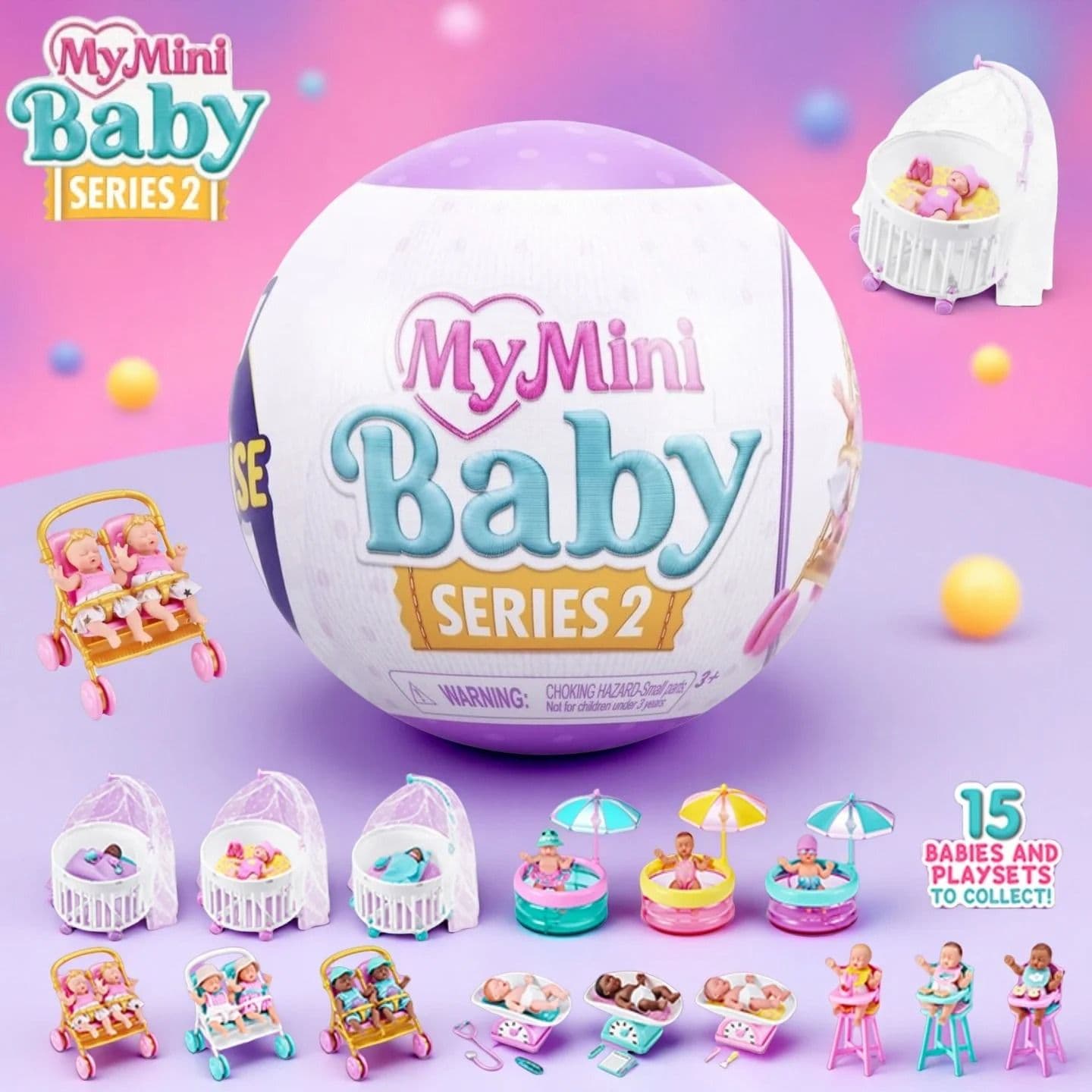 My Mini Baby Series 2 Collectible Blind Box Toy for Kids image 2