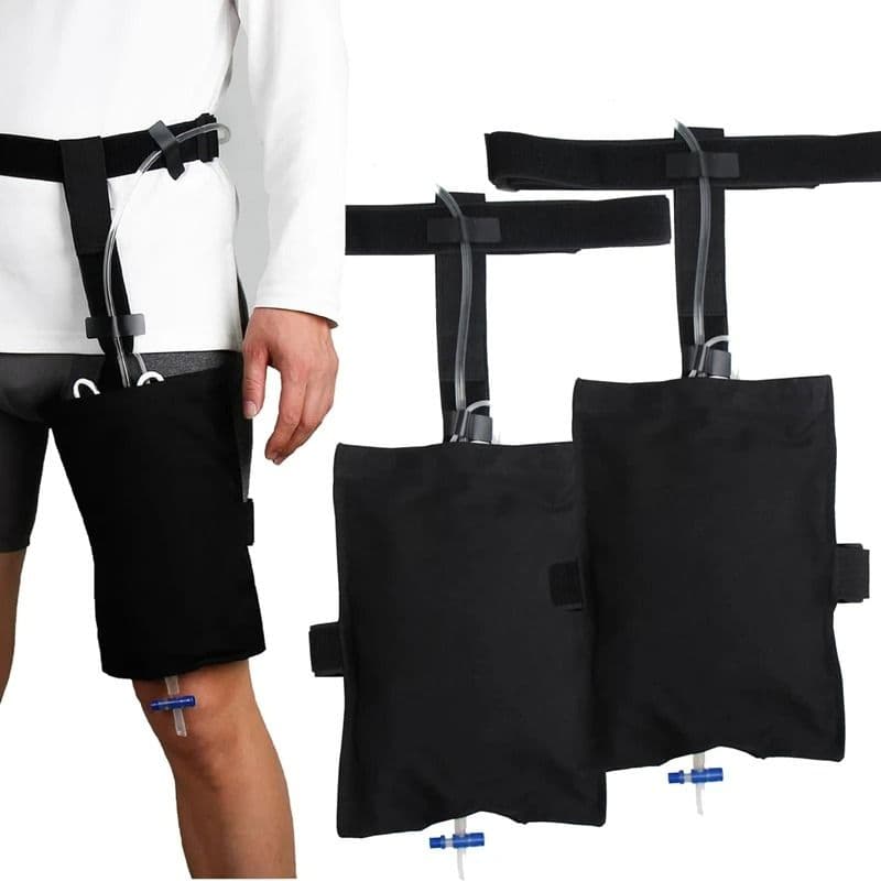 Urinary Drainage Bag Waist Pouch External Catheter Collection Holder Lightweight Storage image 3