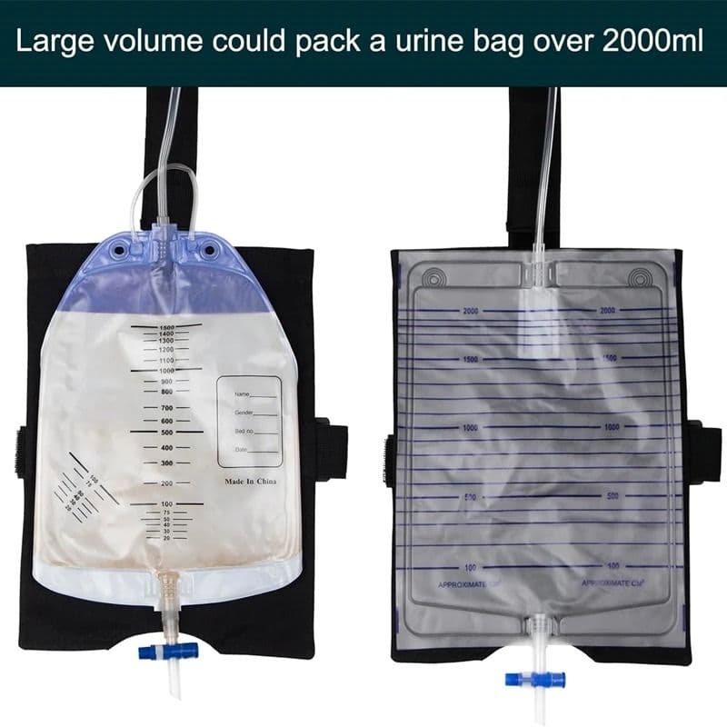 Urinary Drainage Bag Waist Pouch External Catheter Collection Holder Lightweight Storage image 5