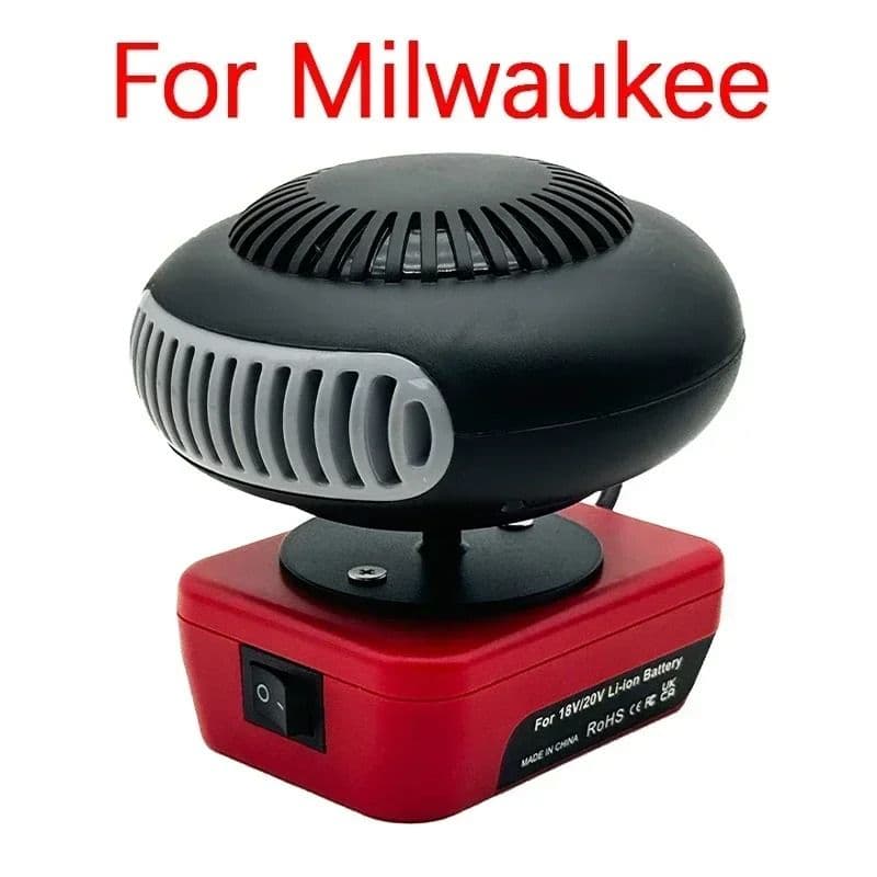 Cordless Portable Space Heater Fan with Dual Heat Mode image 11
