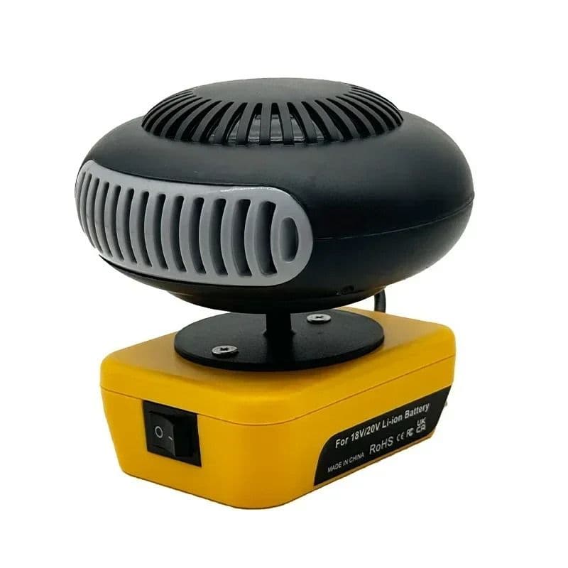 Cordless Portable Space Heater Fan with Dual Heat Mode image 6