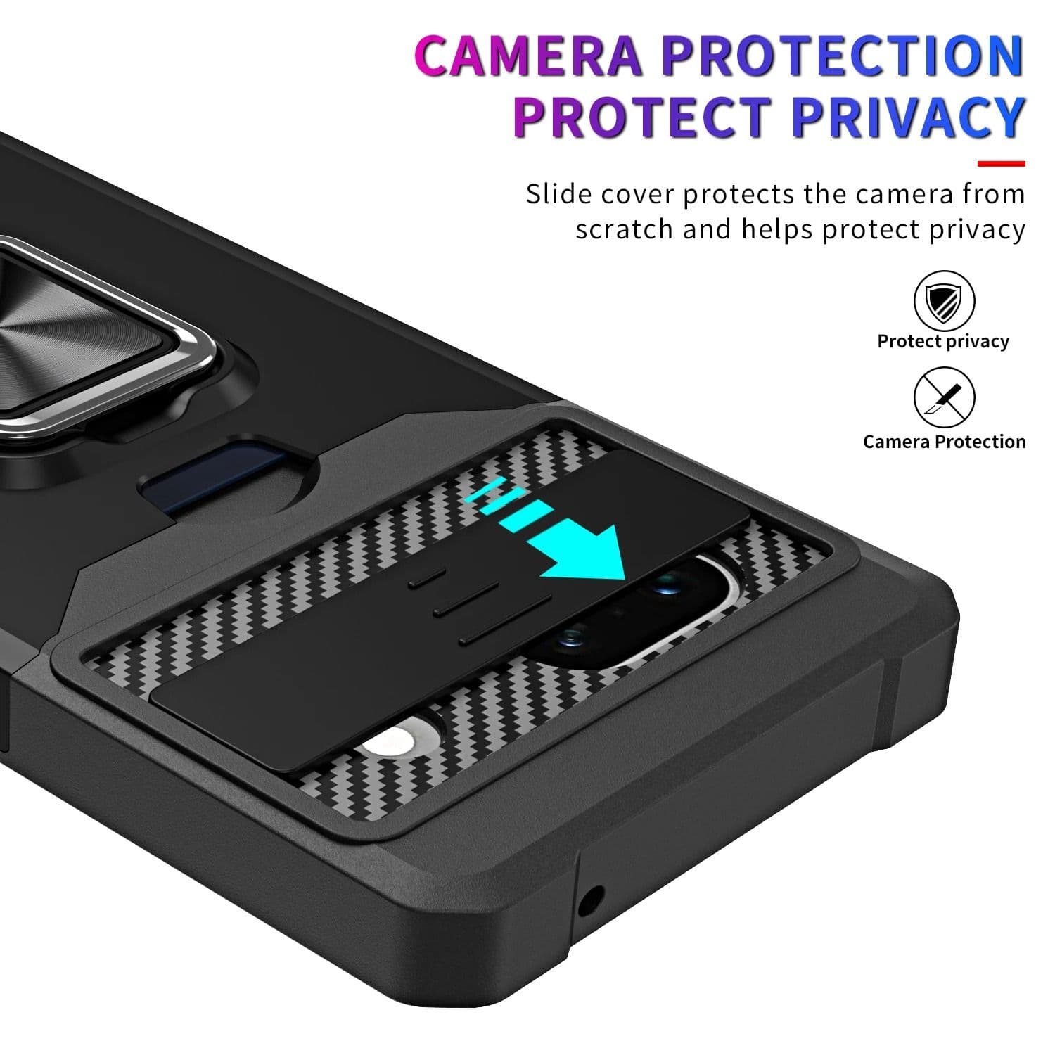 Wallet Phone Case with Card Slot and Kickstand for Google Pixel image 4