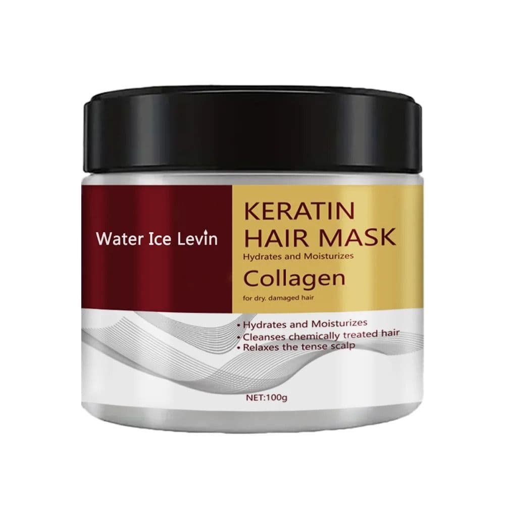 Collagen Keratin Hair Mask for Damaged Hair, Deep Conditioning and Frizz Control image 8
