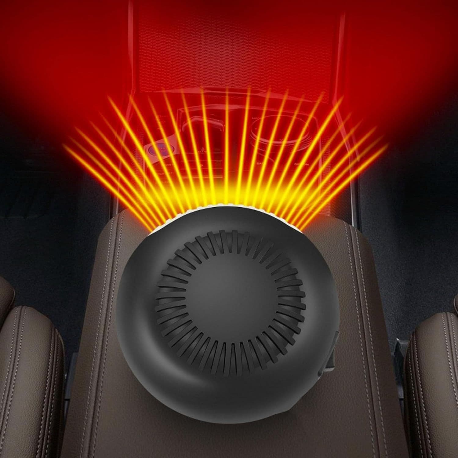 Cordless Portable Space Heater Fan with Dual Heat Mode image 2