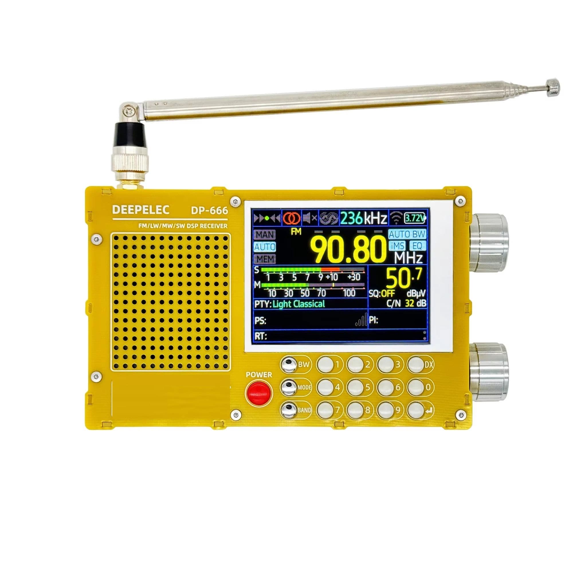 Full Band DSP Radio with High Sensitivity FM AM Shortwave and 2.8 Inch Display image 10