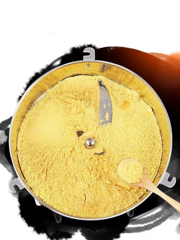 4500G Commercial Grain Grinder, High-Speed Stainless Steel Powder Mill for Spices, Cereals & Herbs image 4