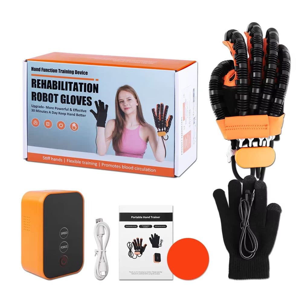 Smart Rehabilitation Robot Gloves for Stroke Recovery, Hand Therapy & Finger Massage image 11