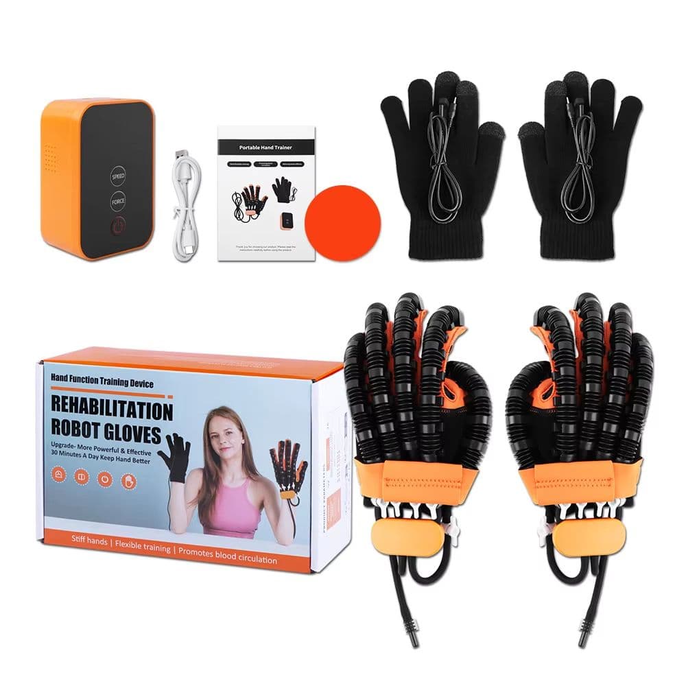 Smart Rehabilitation Robot Gloves for Stroke Recovery, Hand Therapy & Finger Massage image 12