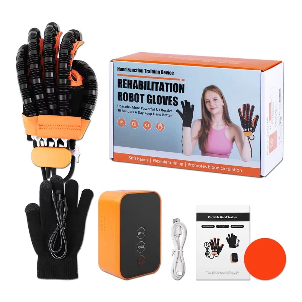 Smart Rehabilitation Robot Gloves for Stroke Recovery, Hand Therapy & Finger Massage image 7