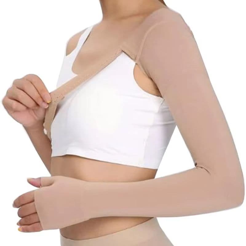 Medical Compression Arm Sleeve Post Mastectomy & Lymphedema Support Sleeve for Men & Women, 30–40 mmHg Anti-Swellings image 7
