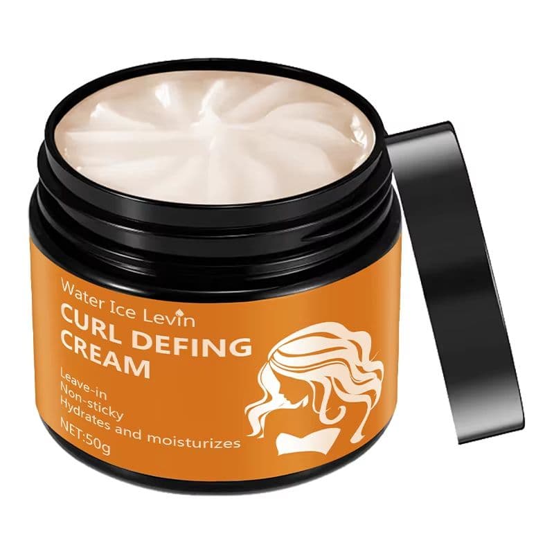 Black Castor Oil Curly Hair Styling Cream for Moisturizing and Defining Curls image 5