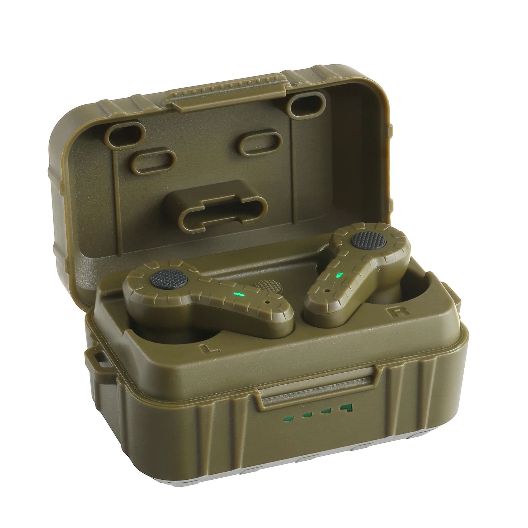 Noise-Cancelling Tactical Headset, Electronic Anti-Noise Earplugs for Shooting, Protection with Bluetooth image 8