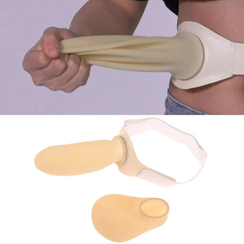 Silicone Colostomy Bags Ostomy Belt Drainable Urostomy Pouch After Colostomy Ileostomy image 2