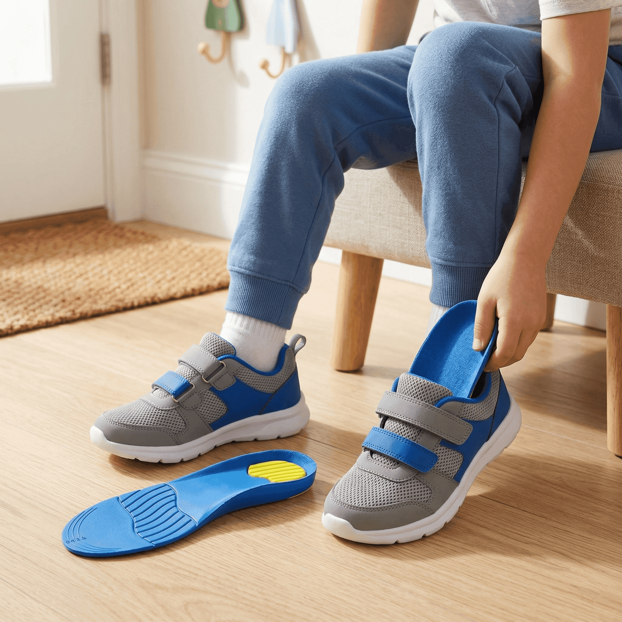 Kids Orthotic Insoles for Flat Feet and Arch Support with Comfortable Sports Cushioning image 10