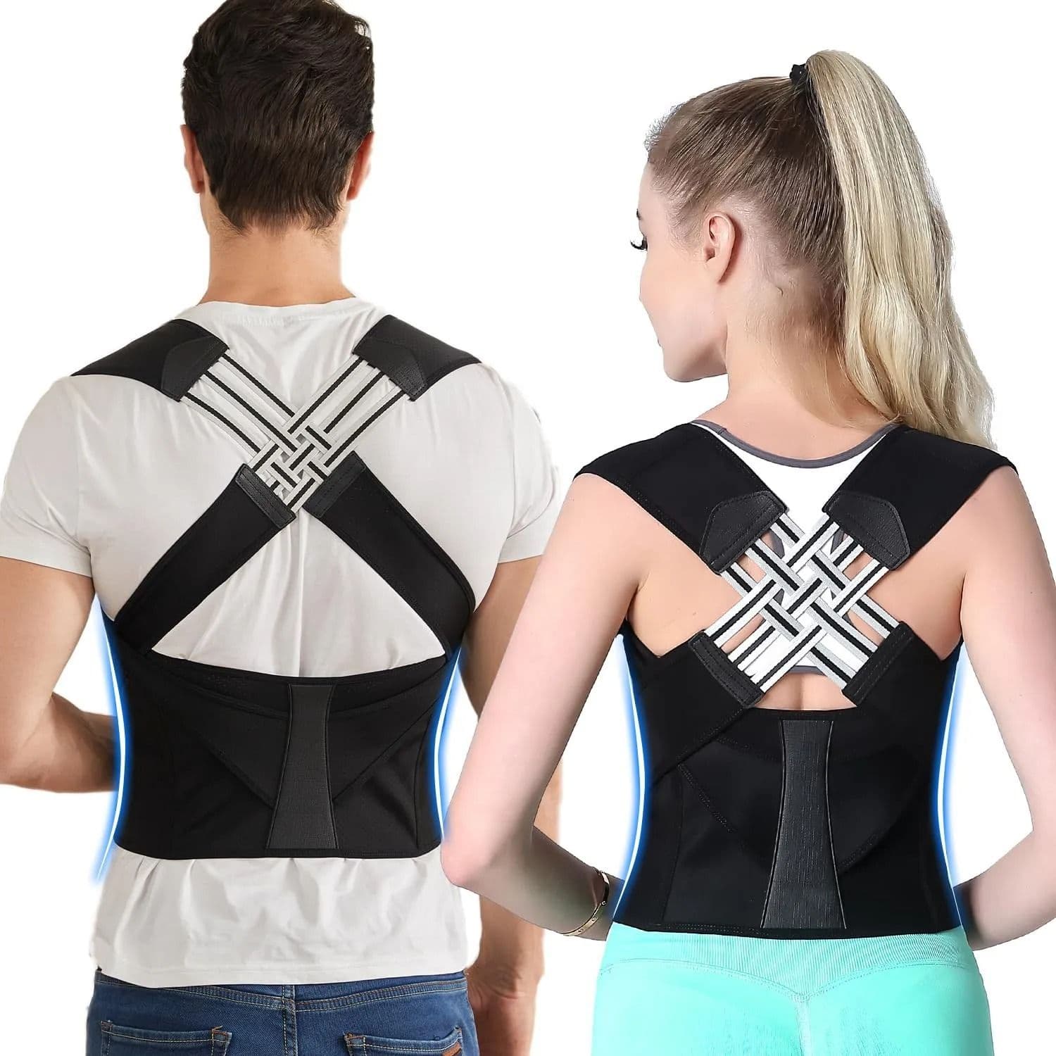 Adjustable Back Brace Posture Corrector for Full Back and Shoulder image 4
