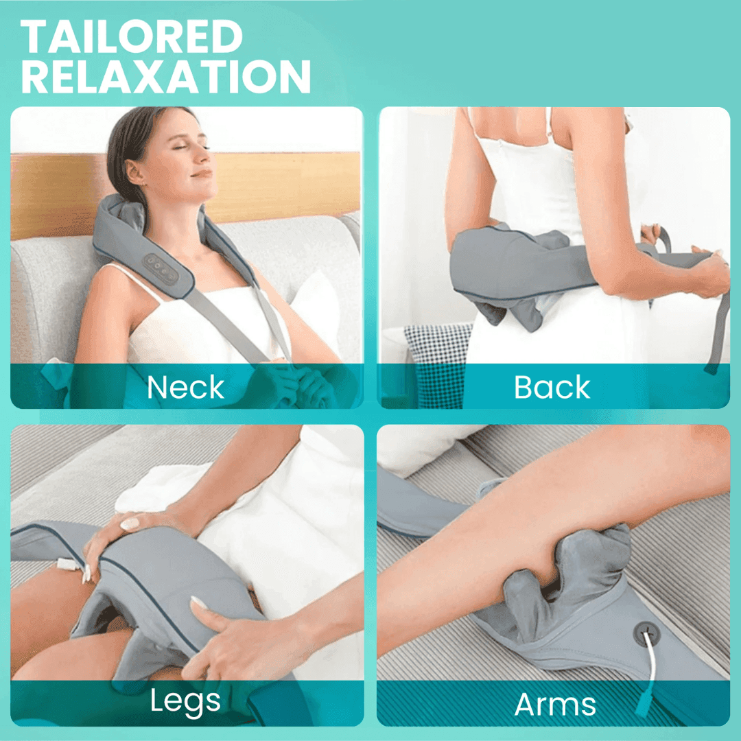 Neck & Shoulder Heat Massager – Therapeutic Relaxation Tool image 3