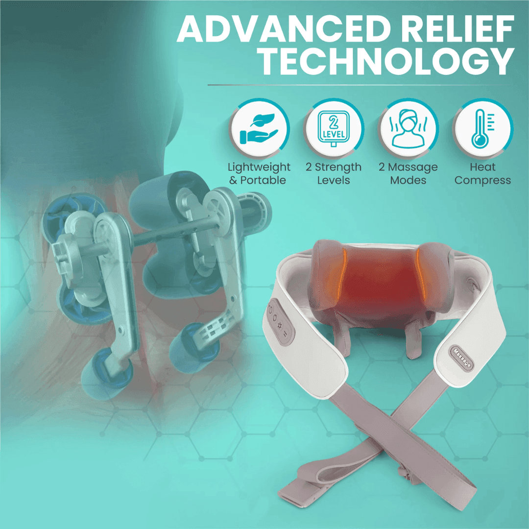 Neck & Shoulder Heat Massager – Therapeutic Relaxation Tool image 4