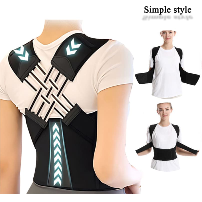 Adjustable Shoulder Posture Corrector Brace for Women & Kids, Breathable Back Support Belt for Better Alignment image 9