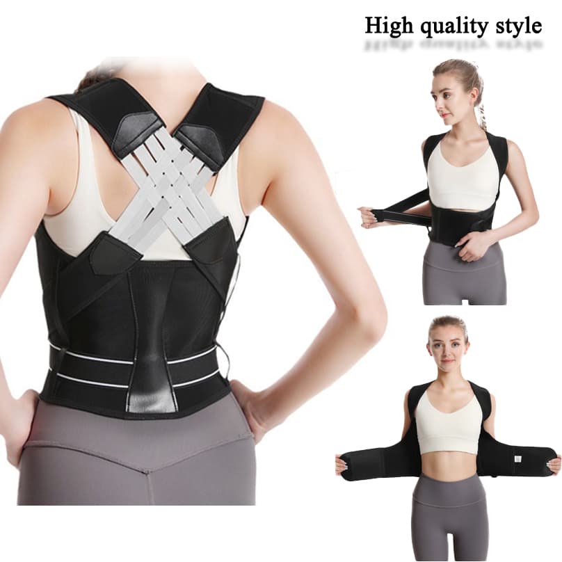 Adjustable Shoulder Posture Corrector Brace for Women & Kids, Breathable Back Support Belt for Better Alignment image 10