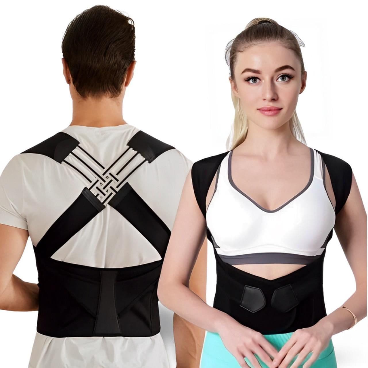 Adjustable Shoulder Posture Corrector Brace for Women & Kids, Breathable Back Support Belt for Better Alignment image 6